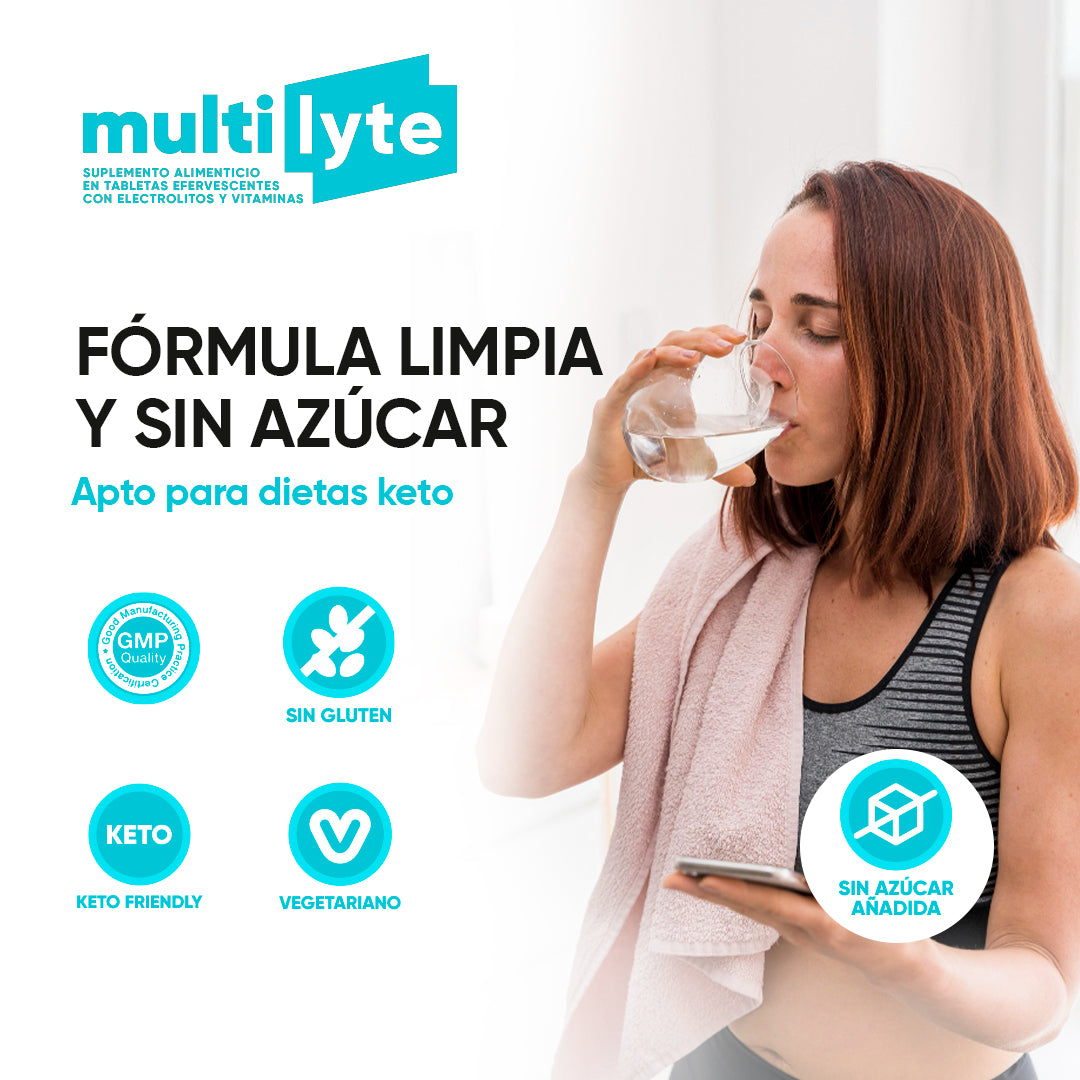 Multilyte Electrólitos Coco 20 tabs