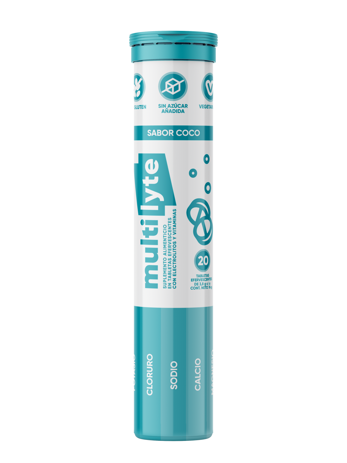 Multilyte Electrólitos Coco 20 tabs