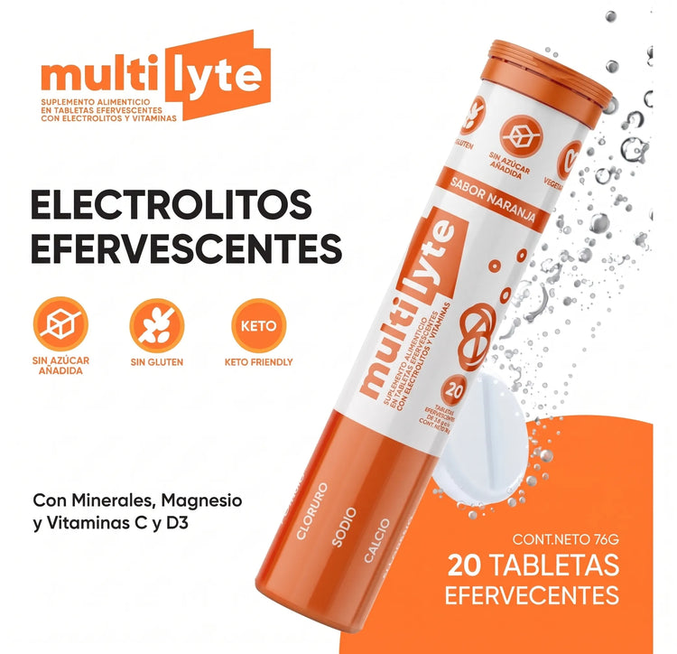 MultiLyte Electrólitos Pack 6 Sabores