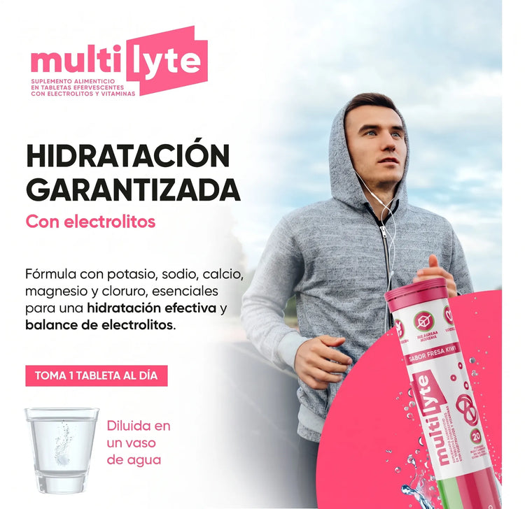 MultiLyte Electrólitos Pack 6 Sabores