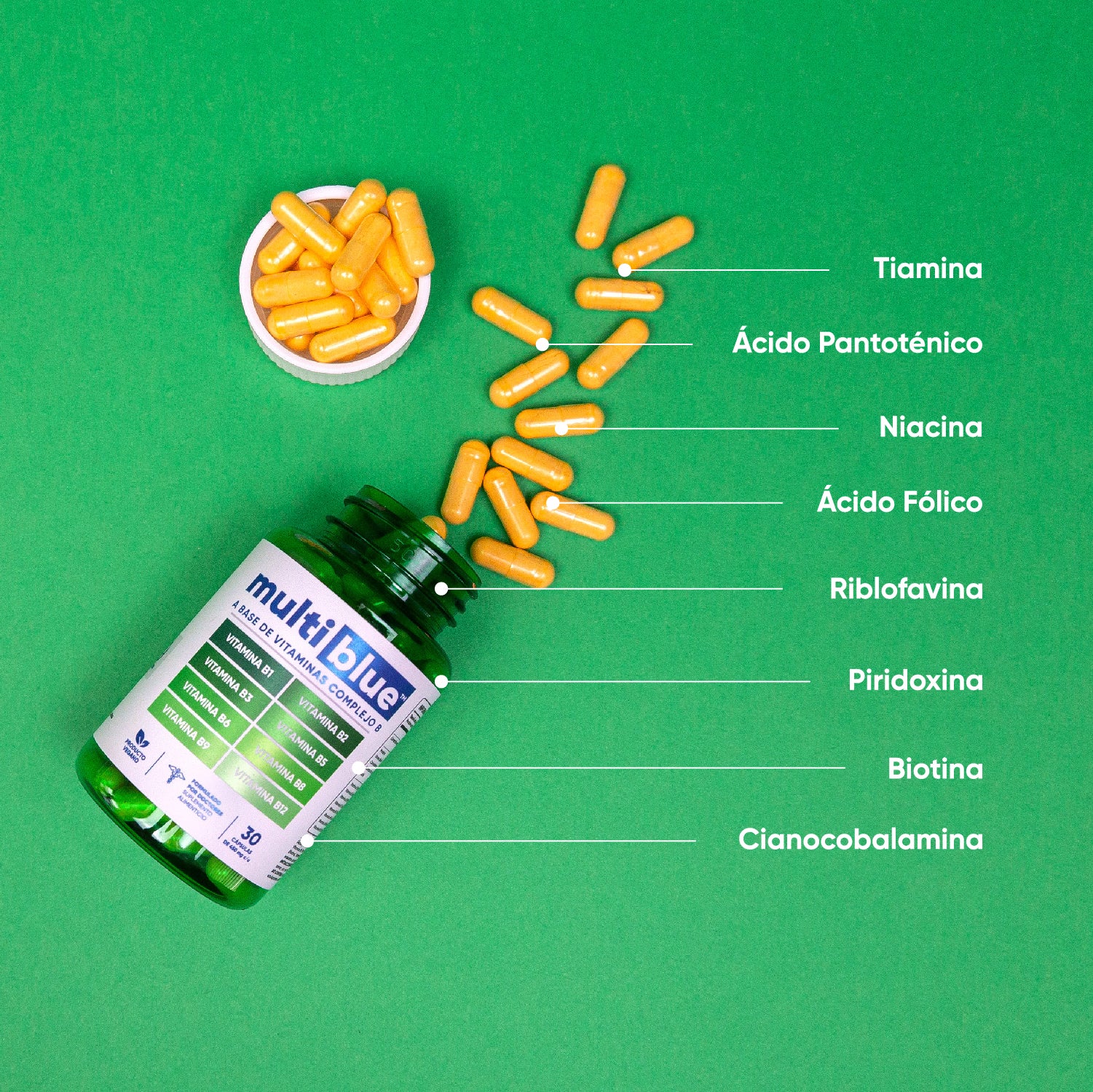 Multiblue B-Complex – MultiBlue | Los Multivitamínicos #1 en el Mercado