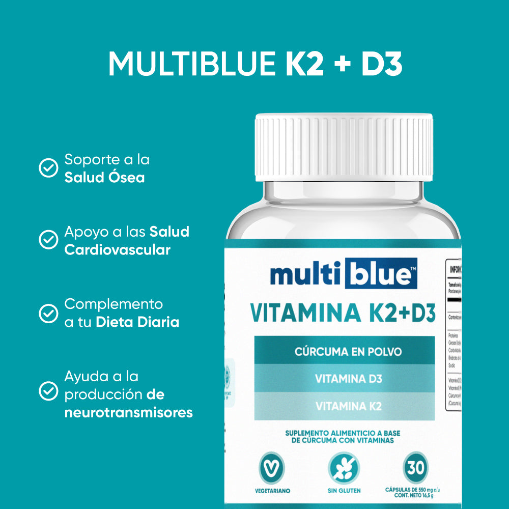 Multiblue  K2+D3 30 Cap