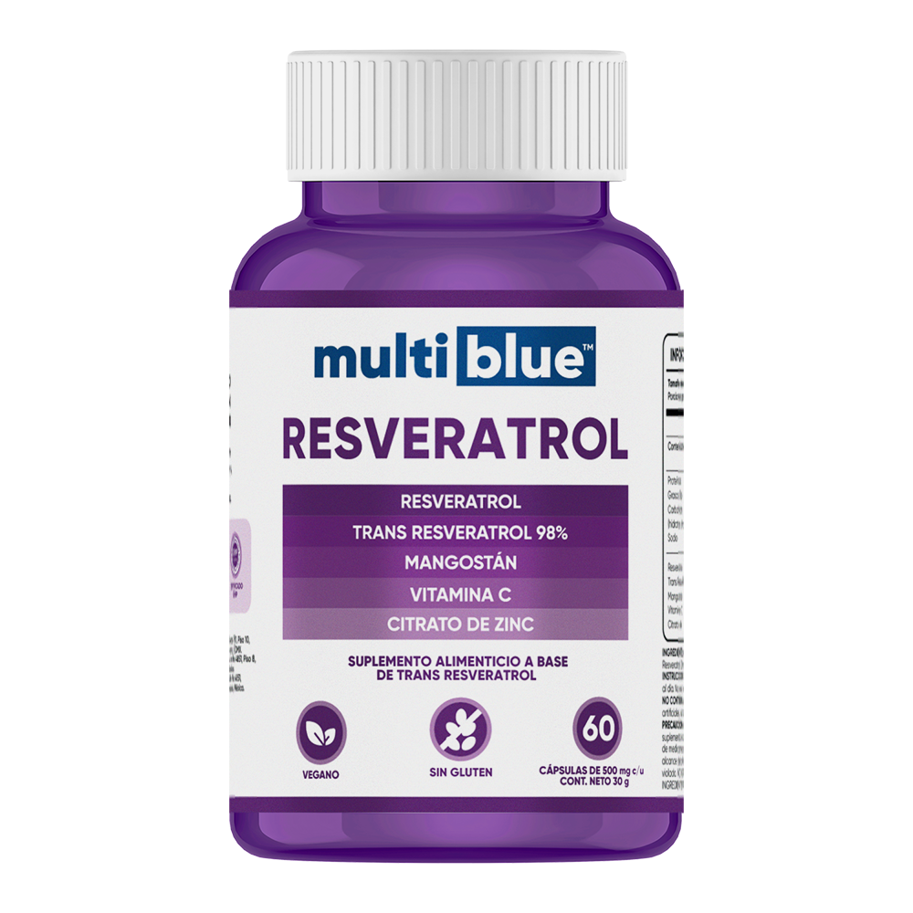 Multiblue Resveratrol 60 caps
