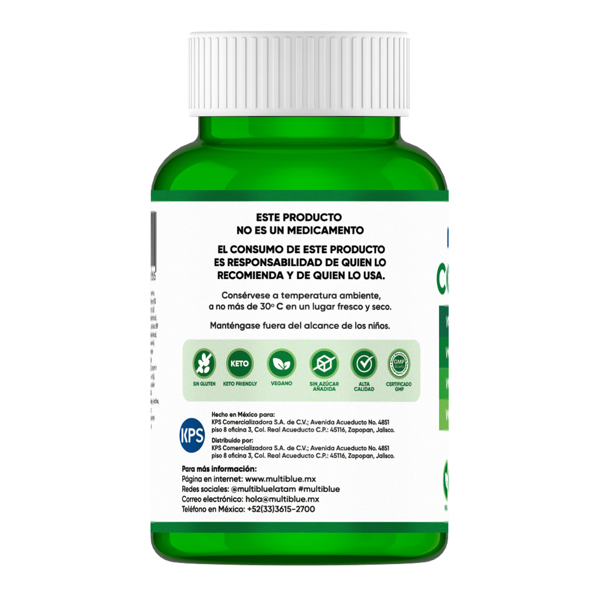 Multiblue Complejo B 30 Cap – MultiBlue | Los Suplementos #1 en el Mercado