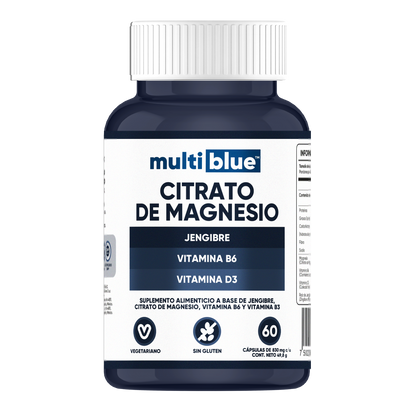 Citrato de Magnesio Multiblue - 60 Caps