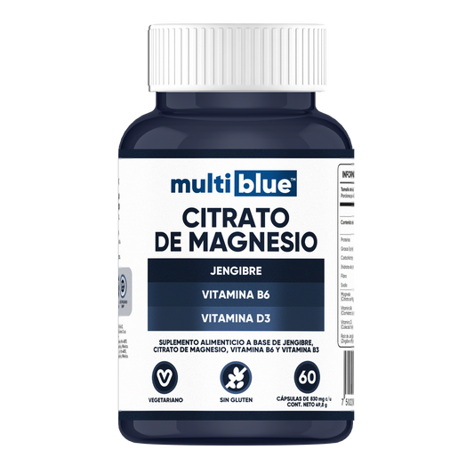 Citrato de Magnesio Multiblue - 60 Caps
