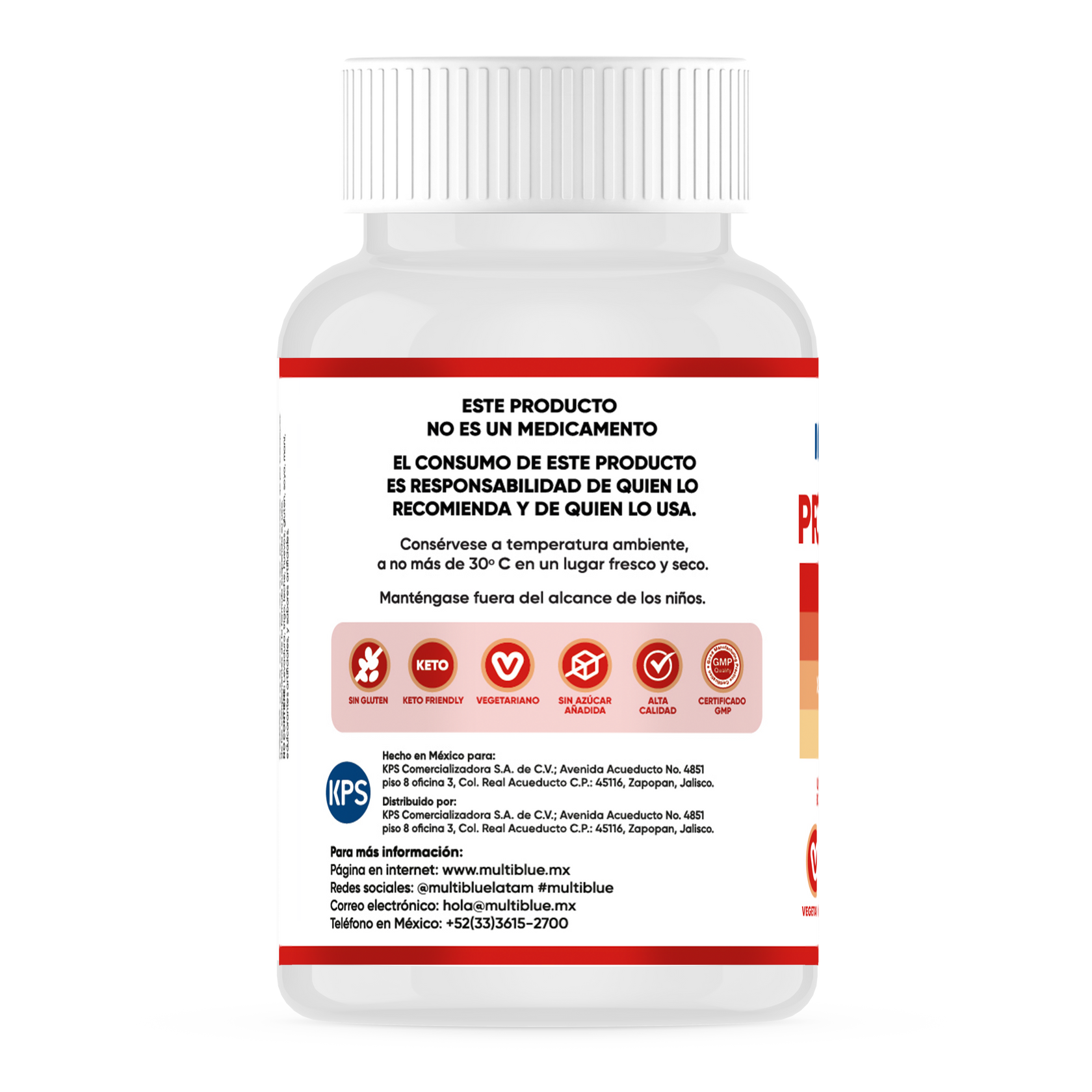 Multiblue Probiotic Fit – Bottle with 60 capsules