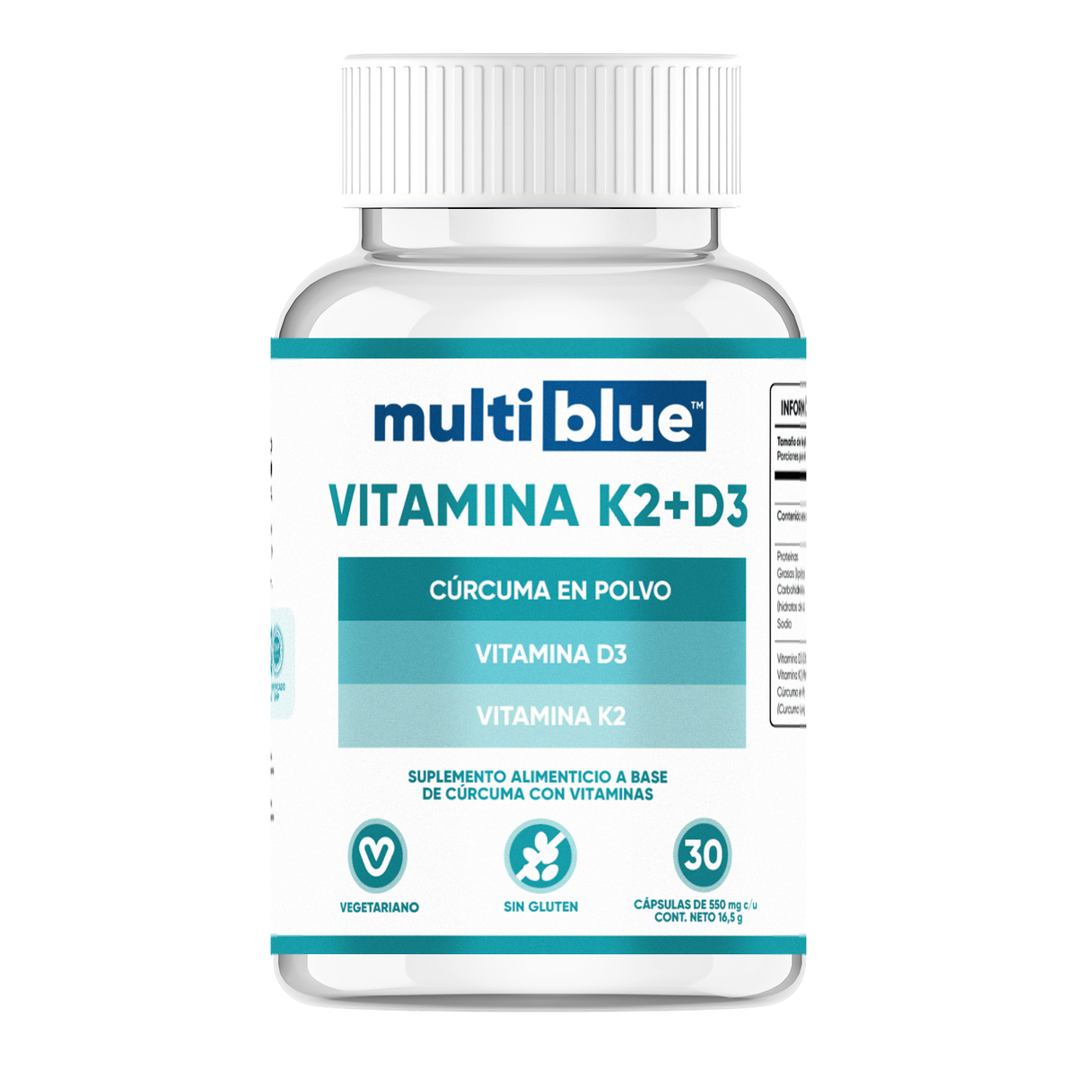 Vitamina K2+D3 Multiblue - 30 Caps