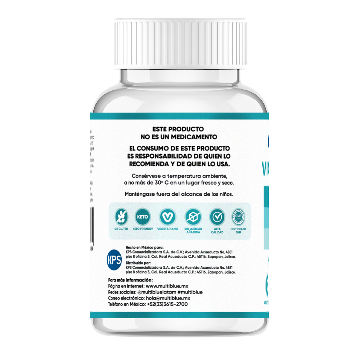 Vitamina K2+D3 Multiblue - 30 Caps