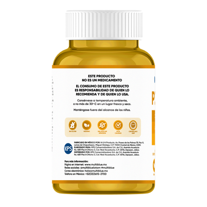 Potasio Multiblue 60 Capsulas | Citrato de Potasio, Curcuma y Jitomate