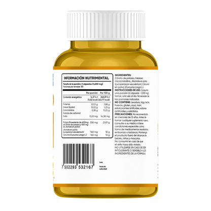 Potasio Multiblue 60 Capsulas | Citrato de Potasio, Curcuma y Jitomate