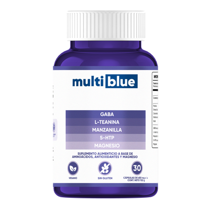 Multiblue Magnesio y GABA 30 Cap