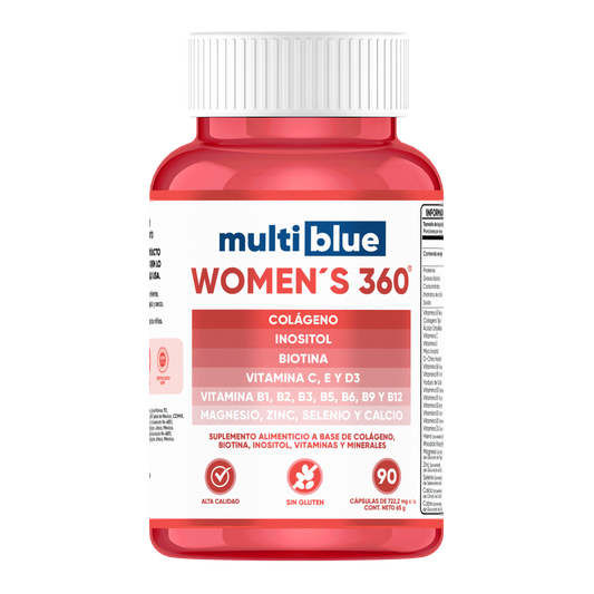 Multivitamínico Women's 360 Multiblue - 90 Caps