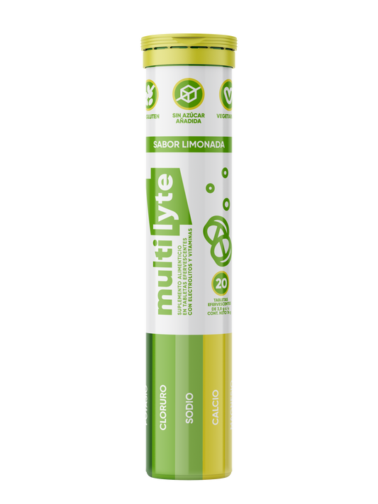 Multilyte Electrólitos Limonada 20 tab