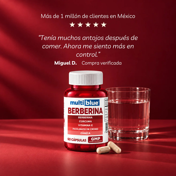 Reseña de cliente de Berberina MultiBlue