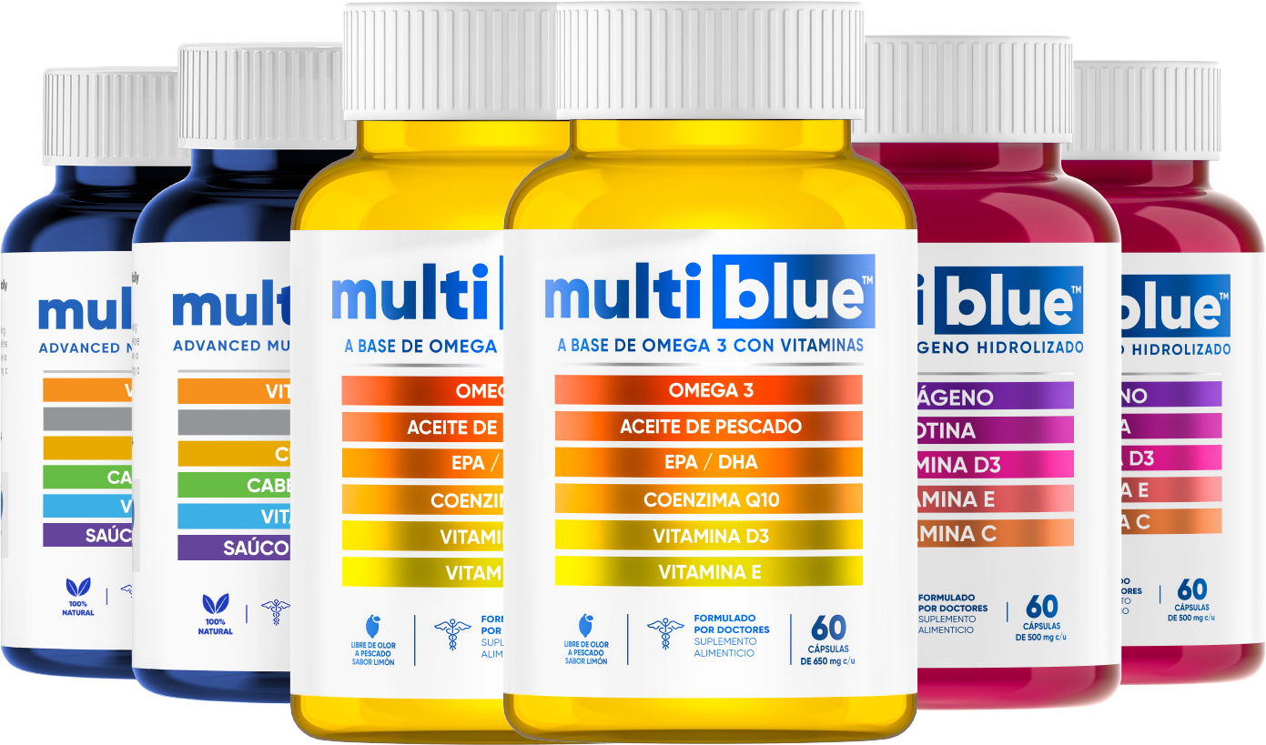 MultiBlue Omega 3 Paquetes