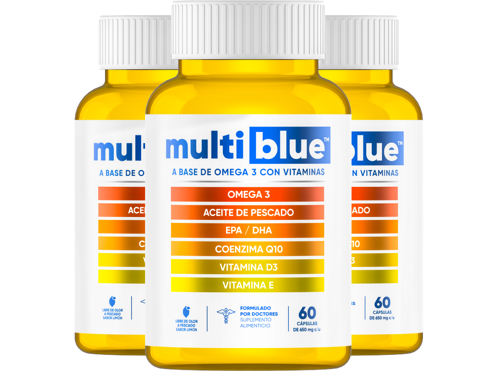 MultiBlue Omega 3 3 Frascos