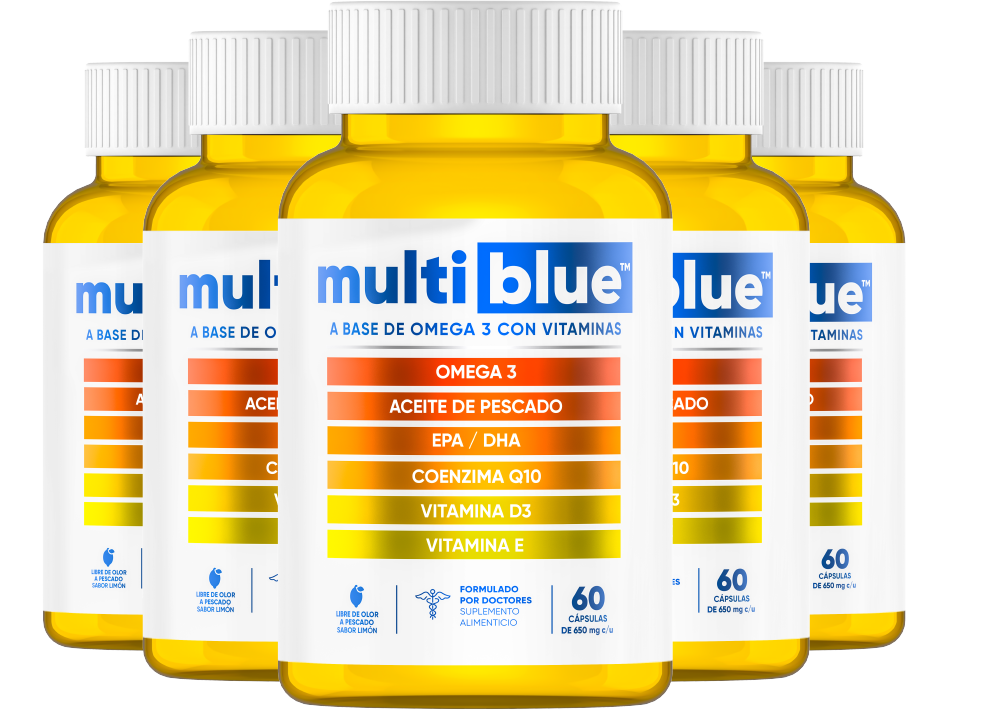 MultiBlue Omega 3 5 Frascos